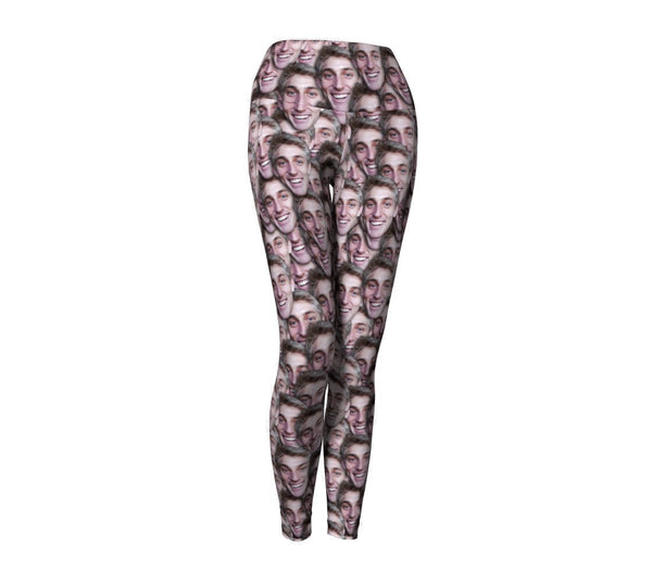 Your Face Custom Yoga Pants-Shelfies-| All-Over-Print Everywhere - Designed to Make You Smile