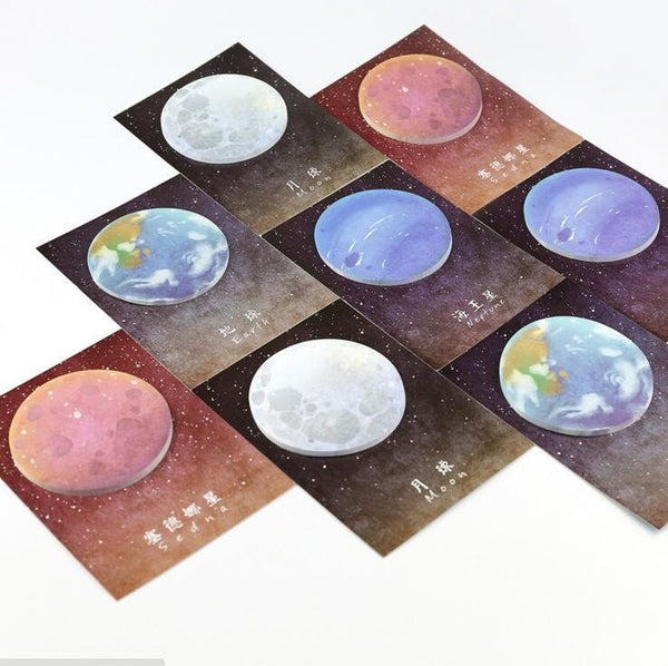 Planet Sticky Notes-Shelfies-| All-Over-Print Everywhere - Designed to Make You Smile