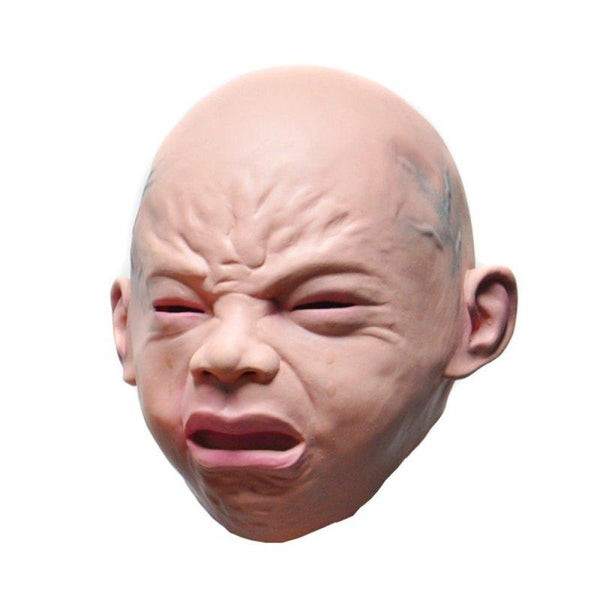Crying Baby Head Mask-Shelfies-| All-Over-Print Everywhere - Designed to Make You Smile