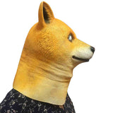 Doge Head Animal Mask-Shelfies-| All-Over-Print Everywhere - Designed to Make You Smile