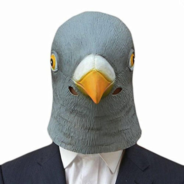 Pigeon Head Animal Mask-Shelfies-| All-Over-Print Everywhere - Designed to Make You Smile