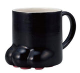 Me-Ow Cat Paw Mug-Shelfies-Black-| All-Over-Print Everywhere - Designed to Make You Smile