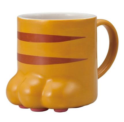 Me-Ow Cat Paw Mug-Shelfies-Garfield-| All-Over-Print Everywhere - Designed to Make You Smile