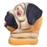 Pug Head Animal Mask-Shelfies-| All-Over-Print Everywhere - Designed to Make You Smile