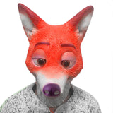 Fox Head Animal Mask-Shelfies-| All-Over-Print Everywhere - Designed to Make You Smile