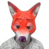 Fox Head Animal Mask-Shelfies-| All-Over-Print Everywhere - Designed to Make You Smile