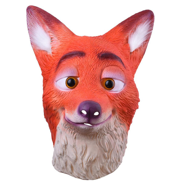 Fox Head Animal Mask-Shelfies-| All-Over-Print Everywhere - Designed to Make You Smile