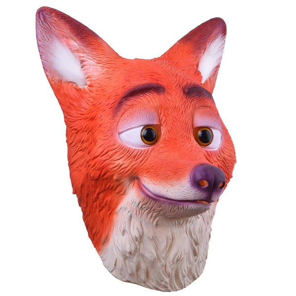 Fox Head Animal Mask-Shelfies-| All-Over-Print Everywhere - Designed to Make You Smile