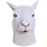 Alpaca Head Animal Mask-Shelfies-| All-Over-Print Everywhere - Designed to Make You Smile