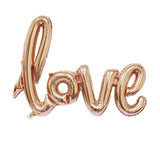 Love Is In The Air Balloon (Gold & Red)-Shelfies-Rose Gold-| All-Over-Print Everywhere - Designed to Make You Smile