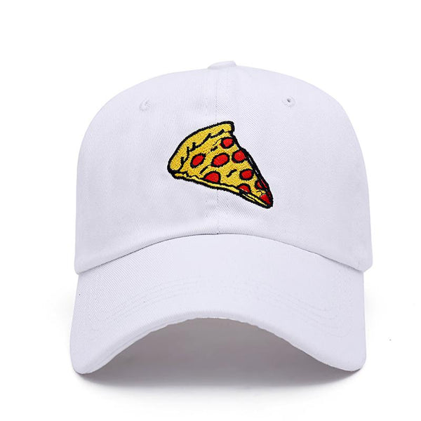 Large Pepperoni Pizza Slice Embroidered Dad Hat-Shelfies-| All-Over-Print Everywhere - Designed to Make You Smile