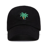 Big Palm Tree Embroidered Dad Hat-Shelfies-| All-Over-Print Everywhere - Designed to Make You Smile