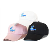 Japanese Ocean Wave Embroidered Dad Hat-Shelfies-| All-Over-Print Everywhere - Designed to Make You Smile