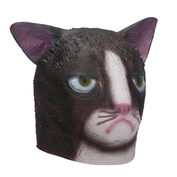Grumpy Cat Head Animal Mask-Shelfies-| All-Over-Print Everywhere - Designed to Make You Smile