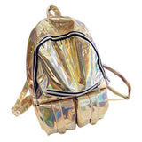 Out Of This World Holographic Backpack-Shelfies-Gold-| All-Over-Print Everywhere - Designed to Make You Smile