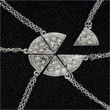 6-Piece Pizza Slice Friendship Necklaces-Shelfies-| All-Over-Print Everywhere - Designed to Make You Smile