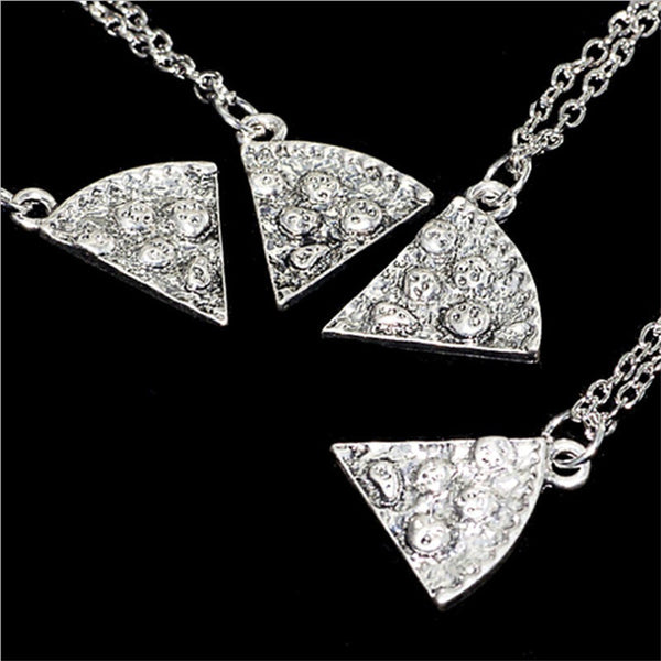 6-Piece Pizza Slice Friendship Necklaces-Shelfies-| All-Over-Print Everywhere - Designed to Make You Smile