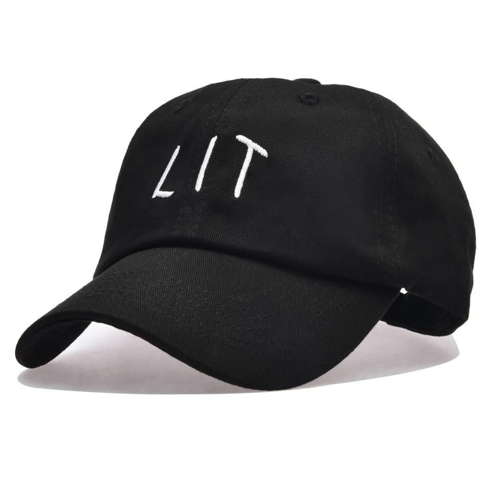LIT Embroidered Dad Hat-Shelfies-| All-Over-Print Everywhere - Designed to Make You Smile