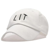 LIT Embroidered Dad Hat-Shelfies-| All-Over-Print Everywhere - Designed to Make You Smile