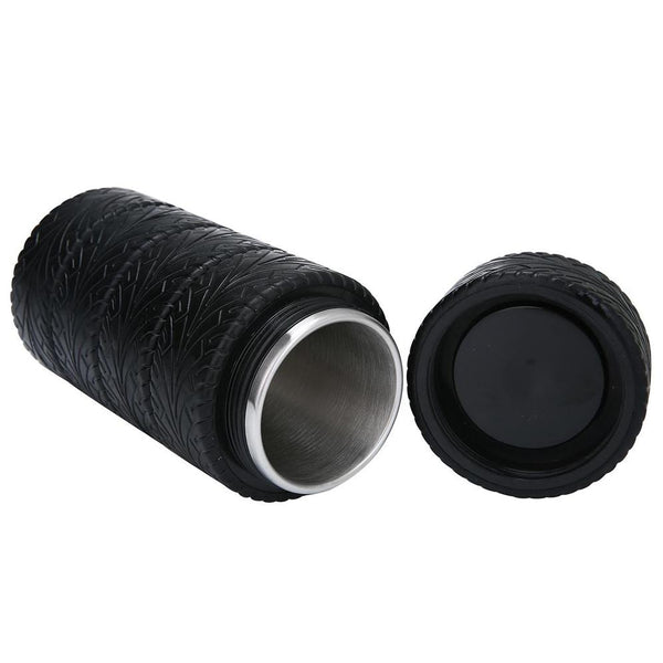 Car Tire Thermos Insulated Bottle-Shelfies-| All-Over-Print Everywhere - Designed to Make You Smile