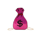 Miss Moneybags Fashion Bag-Shelfies-Rose Red-| All-Over-Print Everywhere - Designed to Make You Smile