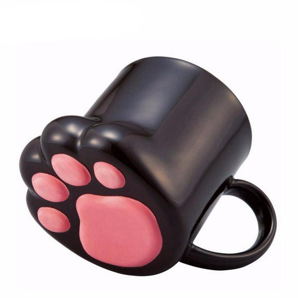 Me-Ow Cat Paw Mug-Shelfies-| All-Over-Print Everywhere - Designed to Make You Smile