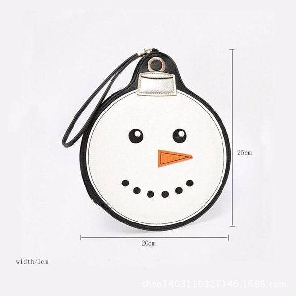 Snowman Ornament Hand Bag-Shelfies-| All-Over-Print Everywhere - Designed to Make You Smile