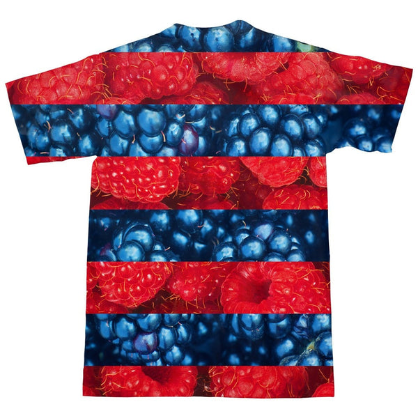 [Re]Mixed Berries T-Shirt-Shelfies-| All-Over-Print Everywhere - Designed to Make You Smile