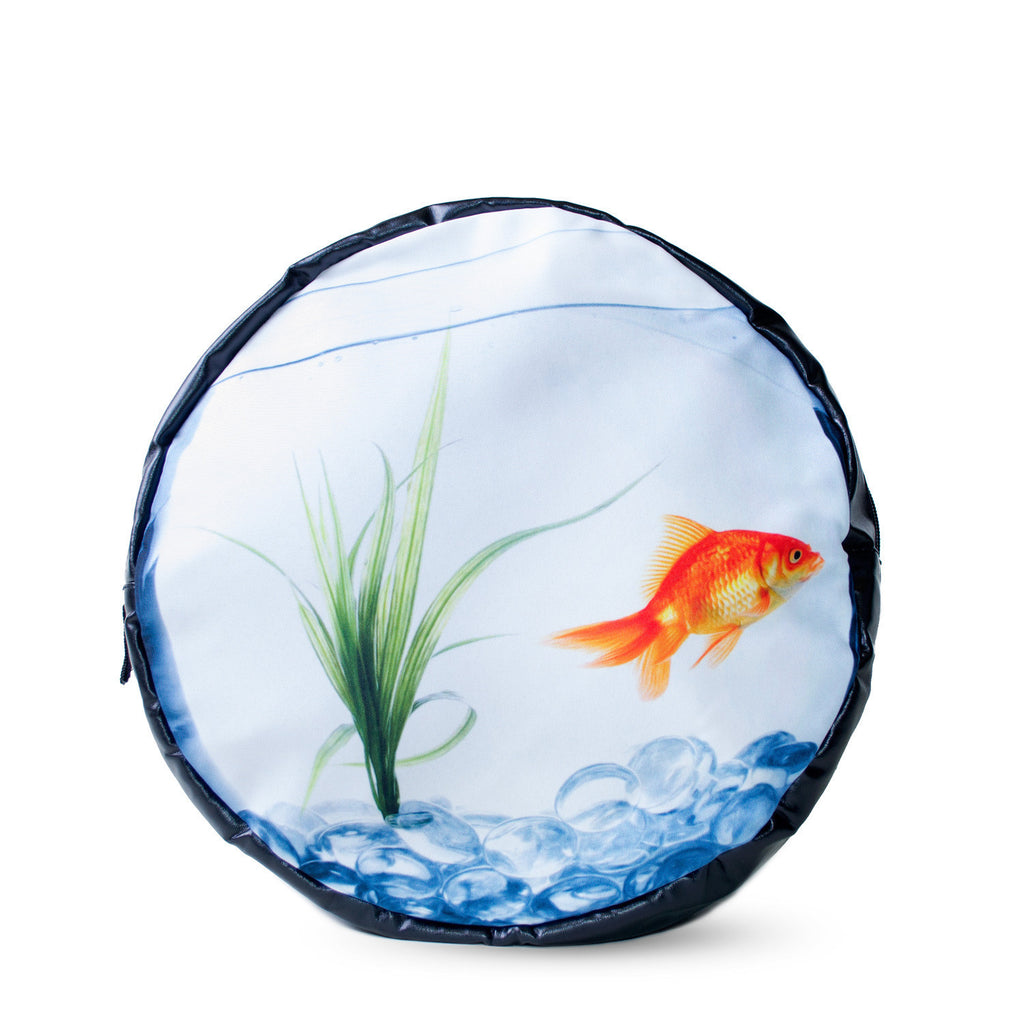 Goldfish Tank Round Backpack-Shelfies-One Size-| All-Over-Print Everywhere - Designed to Make You Smile