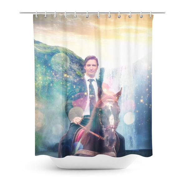 Dreamy Trudeau Shower Curtain-Gooten-One Size-| All-Over-Print Everywhere - Designed to Make You Smile