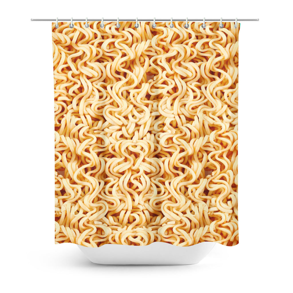 Ramen Invasion Shower Curtain-Gooten-| All-Over-Print Everywhere - Designed to Make You Smile