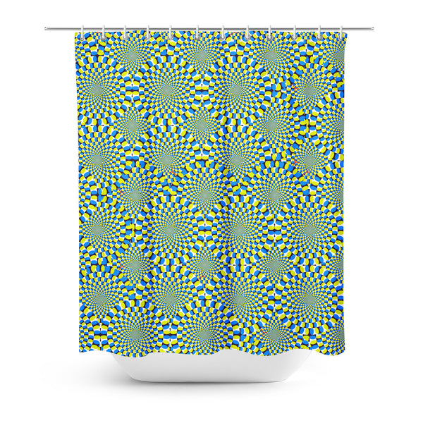 Trippy Snakes Shower Curtain-Gooten-One Size-| All-Over-Print Everywhere - Designed to Make You Smile