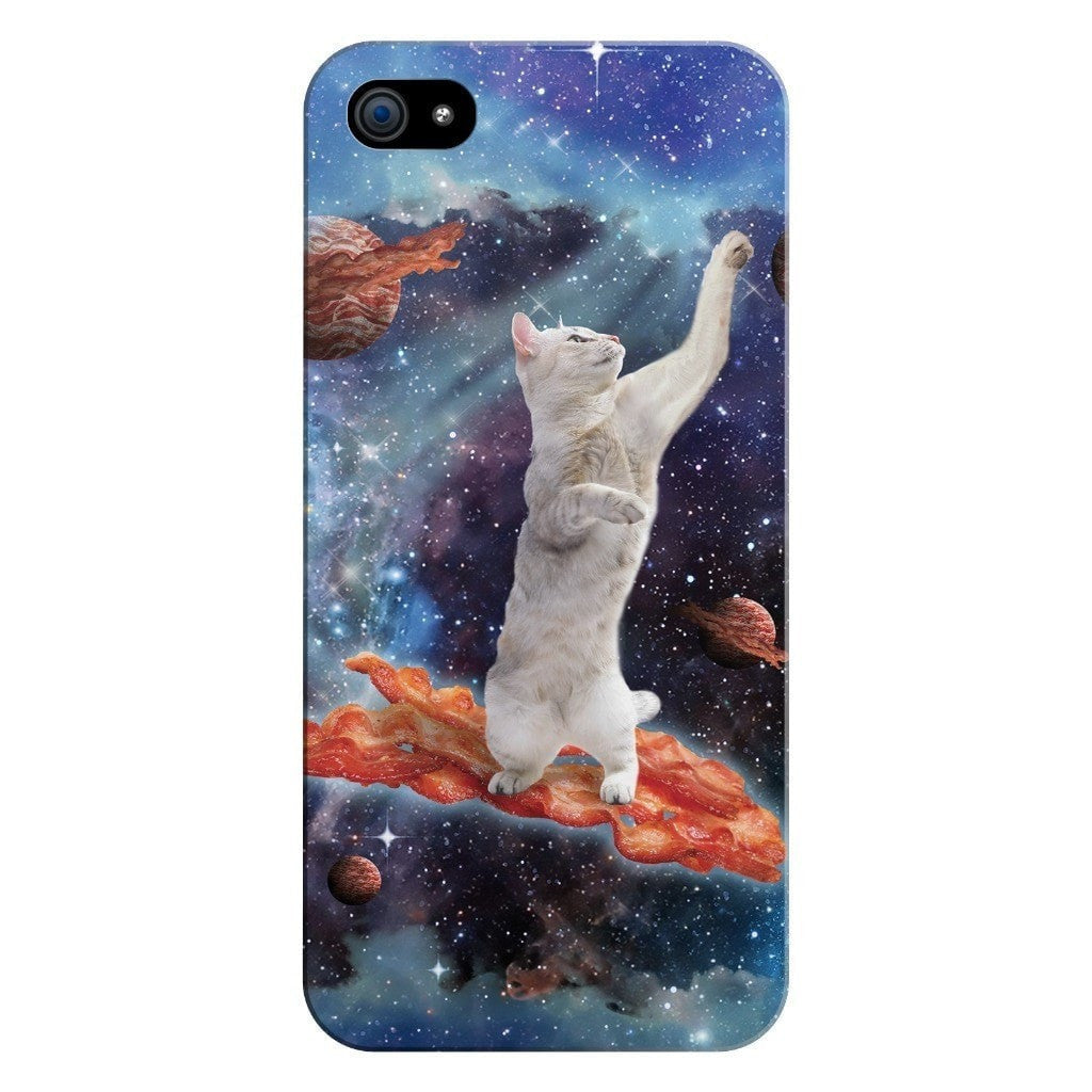 Bacon Cat Smartphone Case-Gooten-iPhone 5/5s/SE-| All-Over-Print Everywhere - Designed to Make You Smile