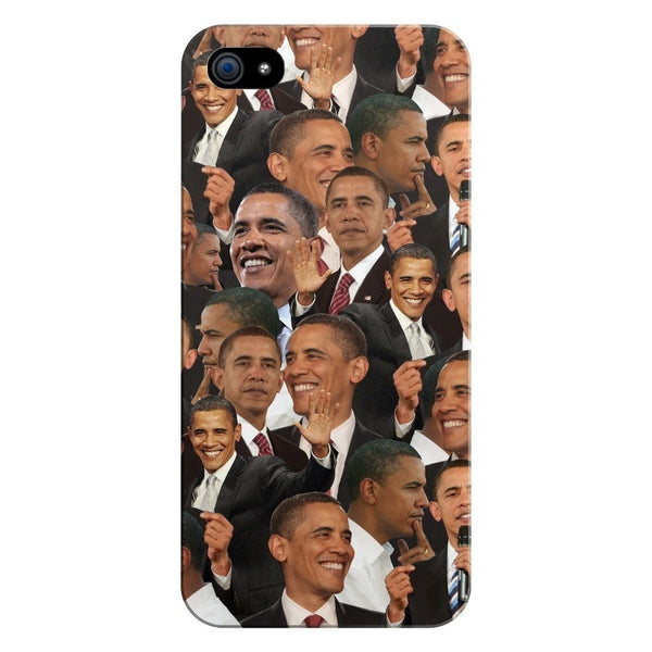 Barack Obama Face Smartphone Case-Gooten-iPhone 5/5s/SE-| All-Over-Print Everywhere - Designed to Make You Smile