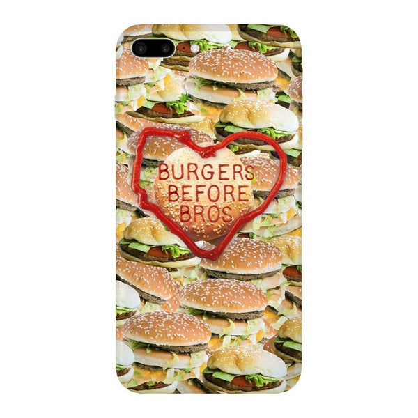 Burgers Before Bros Smartphone Case-Gooten-iPhone 7 Plus-| All-Over-Print Everywhere - Designed to Make You Smile