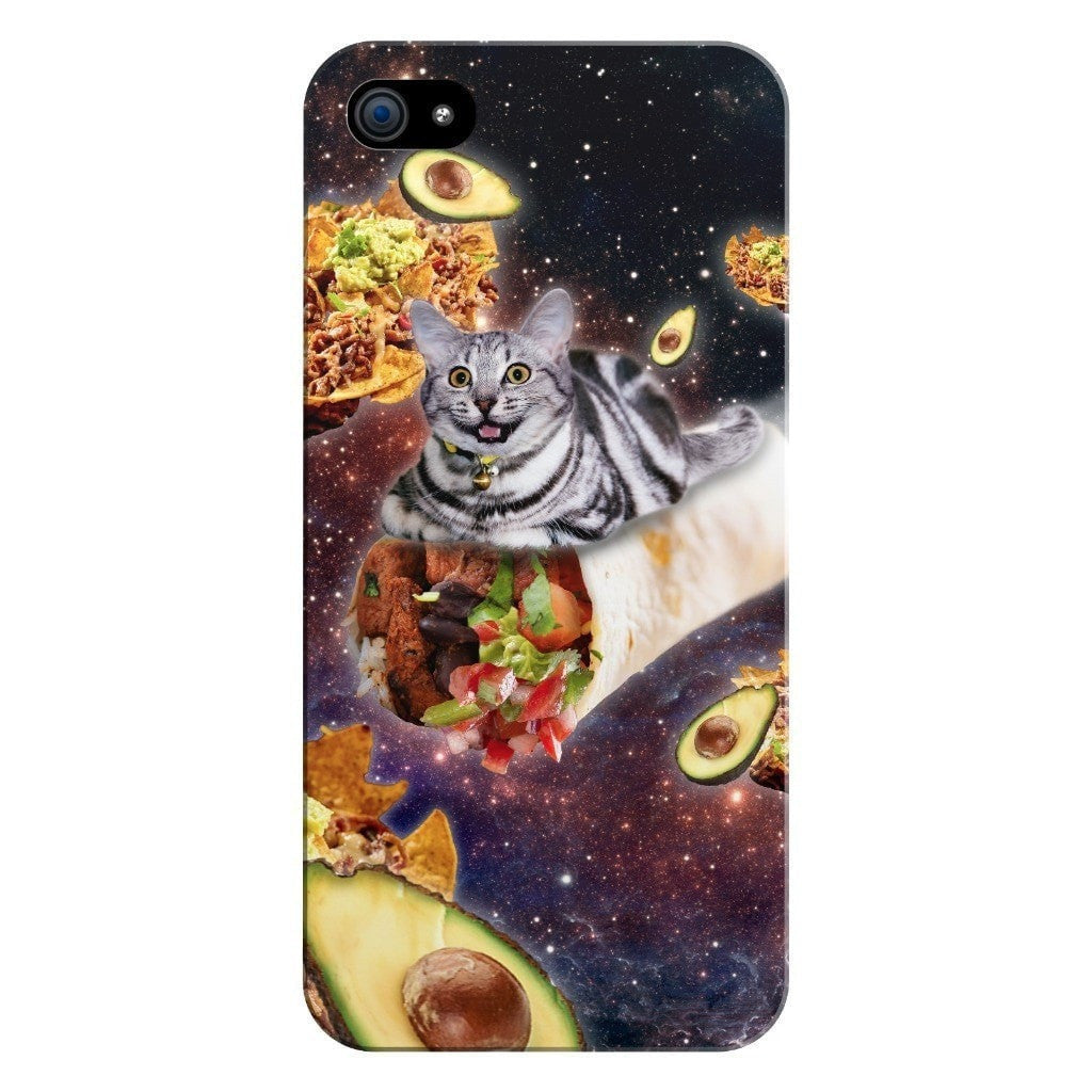 Burrito Cat Smartphone Case-Gooten-iPhone 5/5s/SE-| All-Over-Print Everywhere - Designed to Make You Smile