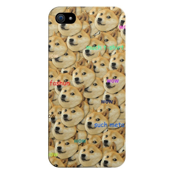 Doge "Much Fashun" Invasion Smartphone Case-Gooten-iPhone 5/5s/SE-| All-Over-Print Everywhere - Designed to Make You Smile