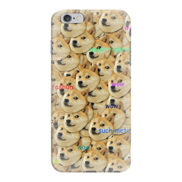Doge "Much Fashun" Invasion Smartphone Case-Gooten-iPhone 6 Plus/6s Plus-| All-Over-Print Everywhere - Designed to Make You Smile