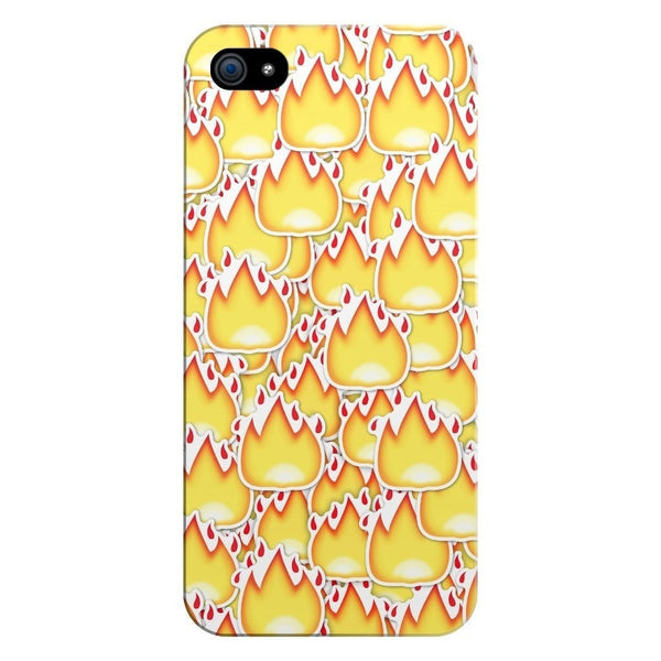 Fire Emoji Invasion Smartphone Case-Gooten-iPhone 5/5s/SE-| All-Over-Print Everywhere - Designed to Make You Smile