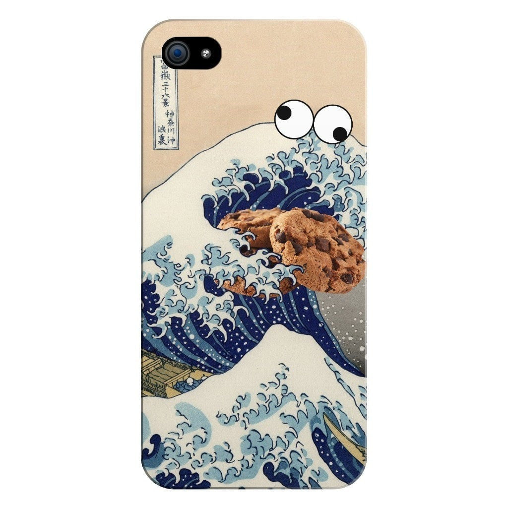 Great Wave of Cookie Monster Smartphone Case-Gooten-iPhone 5/5s/SE-| All-Over-Print Everywhere - Designed to Make You Smile