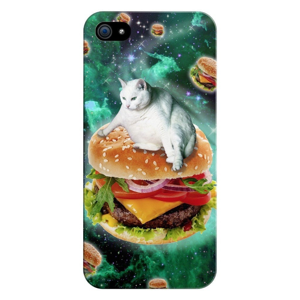 Hamburger Cat Smartphone Case-Gooten-iPhone 5/5s/SE-| All-Over-Print Everywhere - Designed to Make You Smile