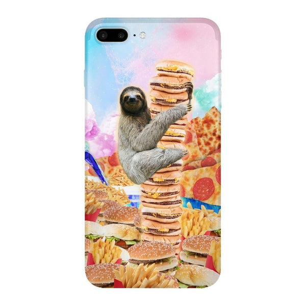 Junkfood Paradise Sloth Smartphone Case-Gooten-iPhone 7 Plus-| All-Over-Print Everywhere - Designed to Make You Smile