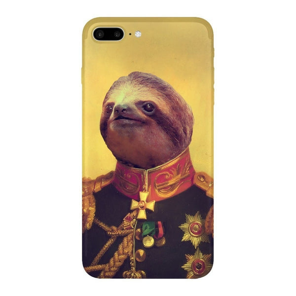 Lil' General Sloth Smartphone Case-Gooten-iPhone 7 Plus-| All-Over-Print Everywhere - Designed to Make You Smile