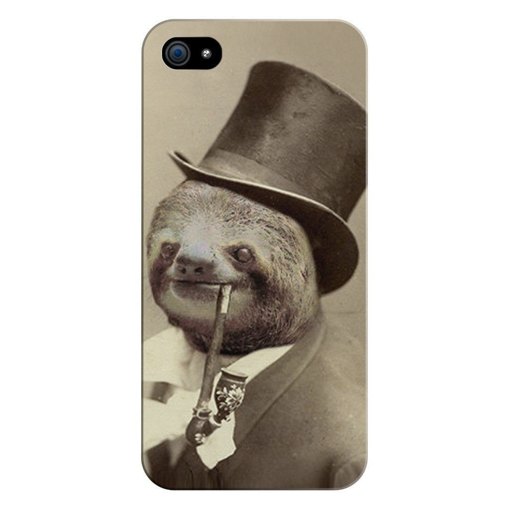 Old Money Flows Sloth Smartphone Case-Gooten-iPhone 5/5s/SE-| All-Over-Print Everywhere - Designed to Make You Smile