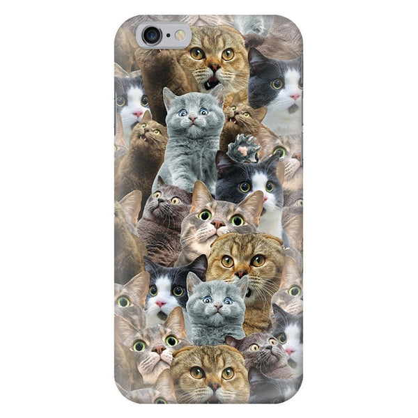 Scaredy Cat Invasion Smartphone Case-Gooten-iPhone 6/6s-| All-Over-Print Everywhere - Designed to Make You Smile
