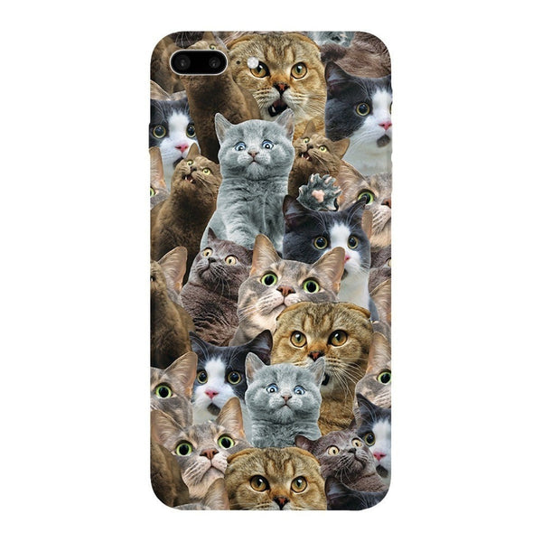 Scaredy Cat Invasion Smartphone Case-Gooten-iPhone 7 Plus-| All-Over-Print Everywhere - Designed to Make You Smile