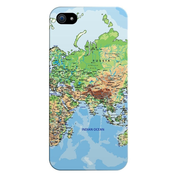 World Map Europe & Asia Smartphone Case-Gooten-iPhone 5/5s/SE-| All-Over-Print Everywhere - Designed to Make You Smile