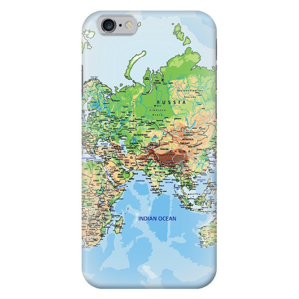 World Map Europe & Asia Smartphone Case-Gooten-iPhone 6/6s-| All-Over-Print Everywhere - Designed to Make You Smile