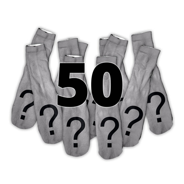 Custom ANY Image Shelfies Foot Glove Socks-Shelfies-50 Pairs-| All-Over-Print Everywhere - Designed to Make You Smile