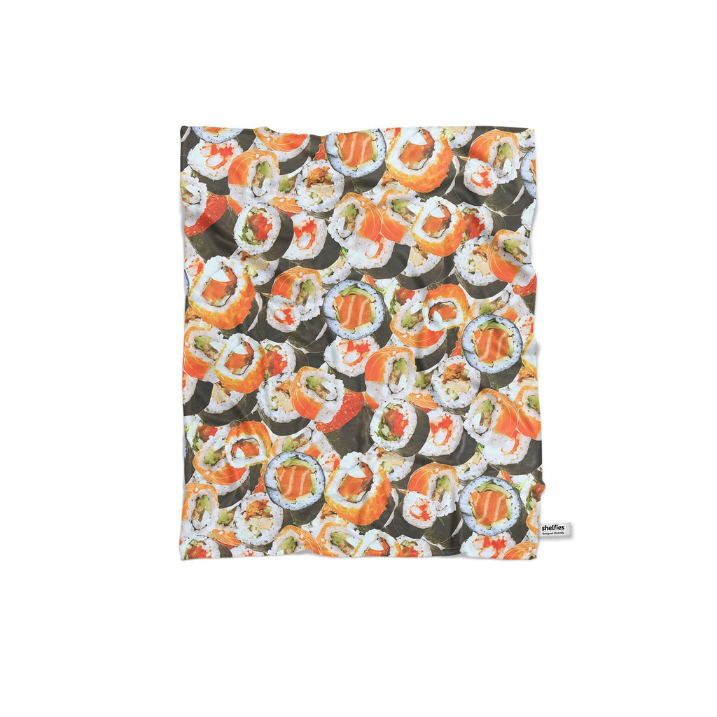 Sushi Invasion Blanket-Gooten-Regular-| All-Over-Print Everywhere - Designed to Make You Smile